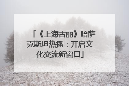 《上海古丽》哈萨克斯坦热播：开启文化交流新窗口