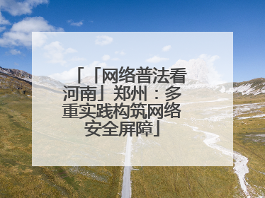 「网络普法看河南」郑州：多重实践构筑网络安全屏障