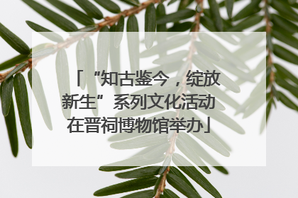 “知古鉴今，绽放新生”系列文化活动在晋祠博物馆举办
