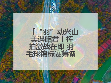 “羽”动兴山 美遇昭君丨挥拍激战在即 羽毛球锦标赛筹备工作有序进行