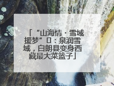 “山海情・雪域援梦”⑪：泉润雪域，白朗县变身西藏最大菜篮子