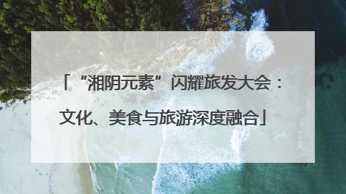 “湘阴元素”闪耀旅发大会：文化、美食与旅游深度融合