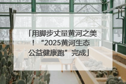 用脚步丈量黄河之美！“2025黄河生态公益健康跑”完成