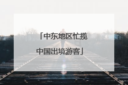 中东地区忙揽中国出境游客