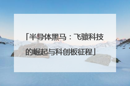 半导体黑马：飞骧科技的崛起与科创板征程