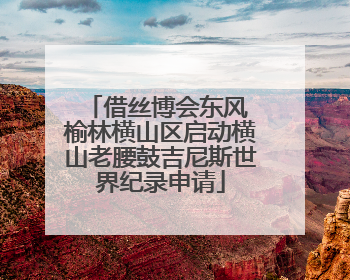 借丝博会东风 榆林横山区启动横山老腰鼓吉尼斯世界纪录申请