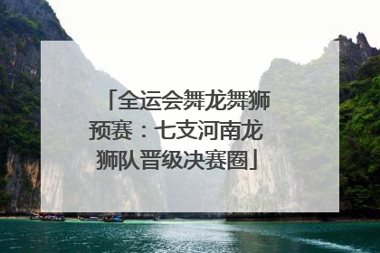 全运会舞龙舞狮预赛：七支河南龙狮队晋级决赛圈