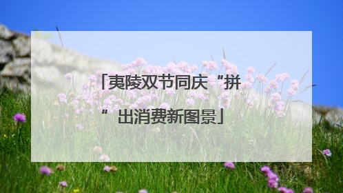 夷陵双节同庆“拼”出消费新图景