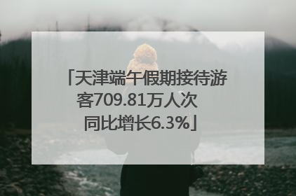 天津端午假期接待游客709.81万人次 同比增长6.3%