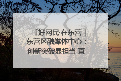 好网民·在东营｜东营区融媒体中心：创新突破显担当 直播赋能谱华章