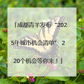 成都青羊发布“2025年城市机会清单” 220个机会等你来！
