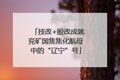 技改+股改成就兖矿国焦焦化航母中的“辽宁”号