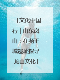 文化中国行｜山东岚山：在尧王城遗址探寻龙山文化
