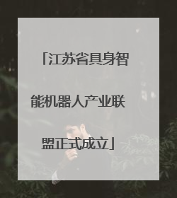 江苏省具身智能机器人产业联盟正式成立