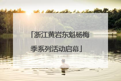 浙江黄岩东魁杨梅季系列活动启幕