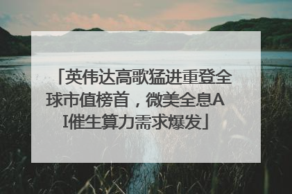 英伟达高歌猛进重登全球市值榜首，微美全息AI催生算力需求爆发