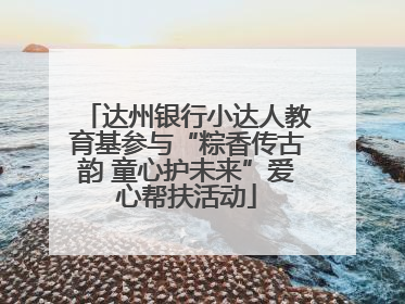 达州银行小达人教育基参与“粽香传古韵 童心护未来”爱心帮扶活动
