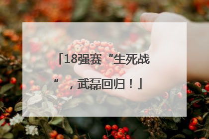 18强赛“生死战”，武磊回归！
