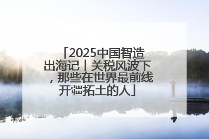 2025中国智造出海记丨关税风波下，那些在世界最前线开疆拓土的人